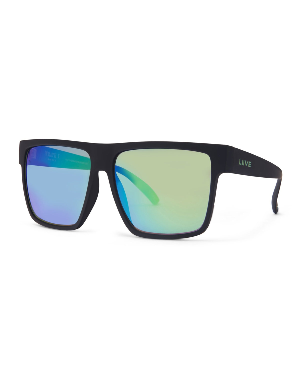 Wrath | Mirror Polarised Matt Black | angle