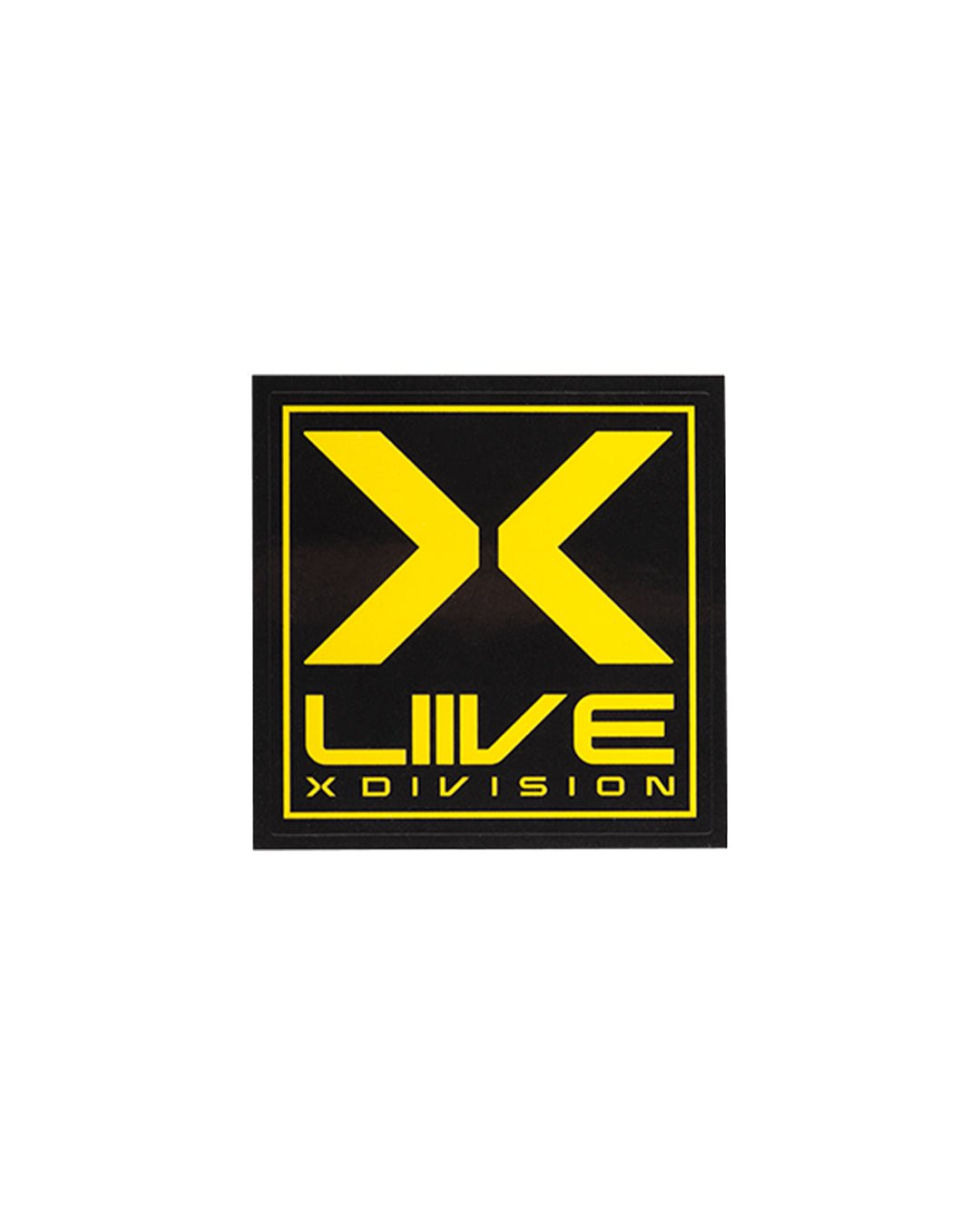 X Division Sport Sticker 4 Pack - Liive Vision