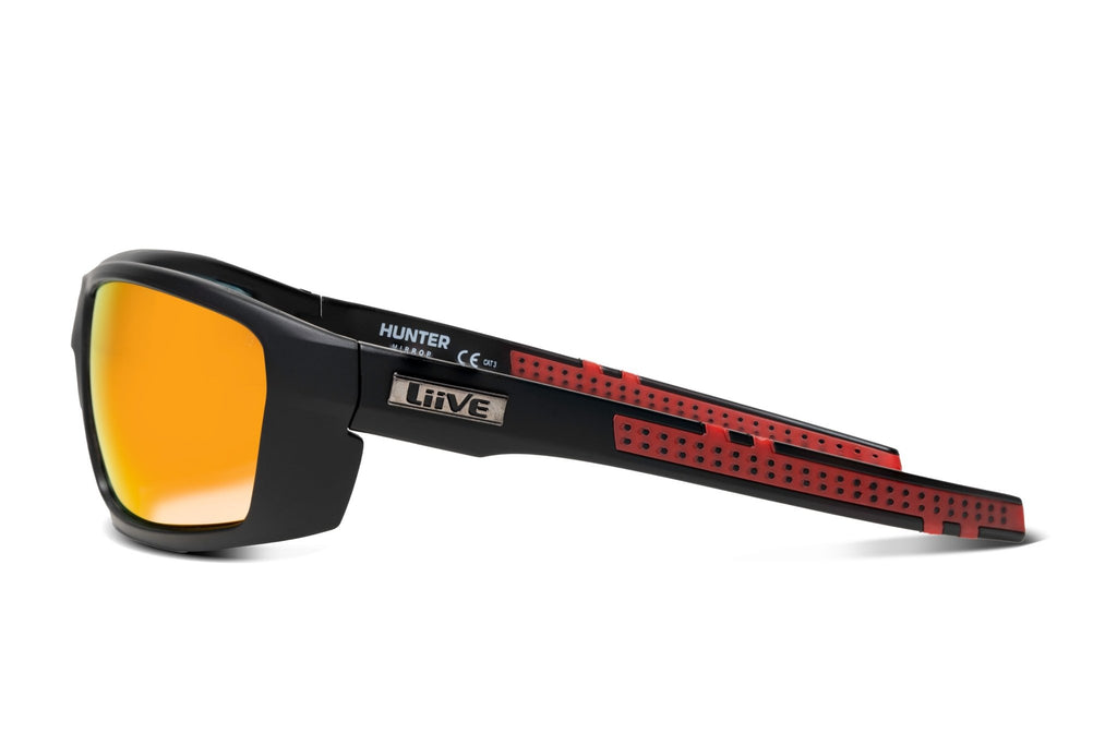 Hunter Safety Mirror Matt Black Liive Vision